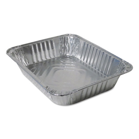 Picture of Aluminum Steam Table Pans, Half-Size Deep-120 Oz., 2.56" Deep, 10.38 X 12.75, 100/carton