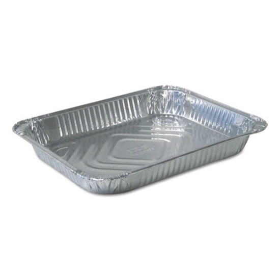 Picture of Aluminum Steam Table Pans, Half-Size Shallow-79.5 Oz., 1.69" Deep, 10.38 X 12.75, 100/carton