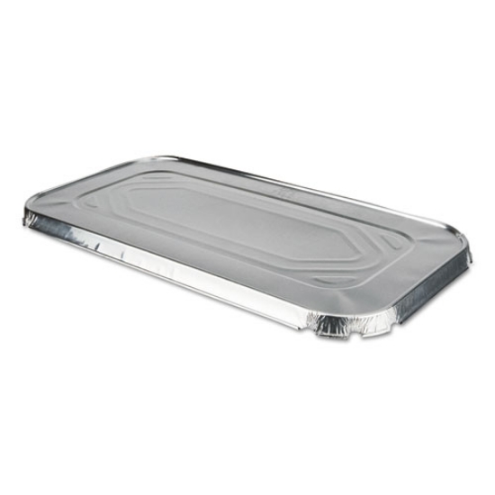 Picture of Aluminum Steam Table Lids, Fits One-Third Size Pan, 6.56 x 12.69, 100/Carton