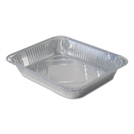 Picture of Aluminum Steam Table Pans, Half-Size Medium-104 Oz., 2.19" Deep, 10.38 X 12.75, 100/carton