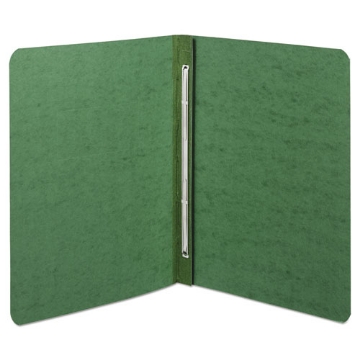 Picture of Presstex Report Cover With Tyvek Reinforced Hinge, Side Bound, 2-Piece Prong Fastener, 8.5 X 11, 3" Capacity, Dark Green