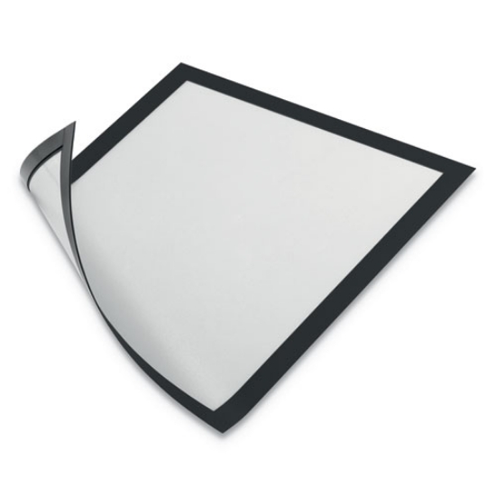 Picture of Duraframe Magnetic Sign Holder, 8.5 X 11, Black Frame, 2/pack