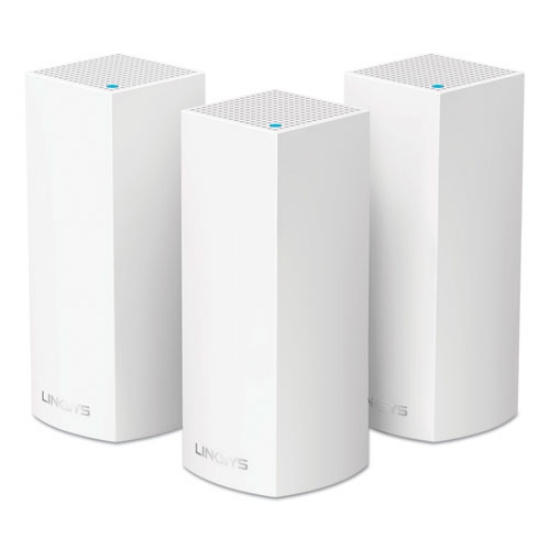 Picture of Velop Whole Home Mesh Wi-Fi System, 1 Port, Tri-Band 2.4 GHz/5 GHz