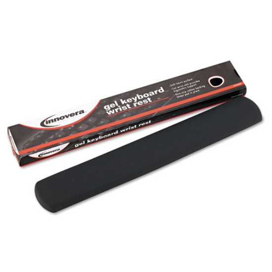 Picture of Fabric-Covered Gel Keyboard Wrist Rest, 19 x 2.87, Gray