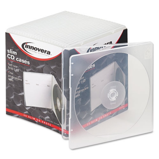 Picture of Slim Cd Case, Clear, 25/pack