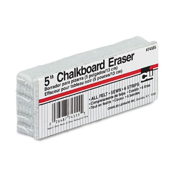 Picture of 5-Inch Chalkboard Eraser, 5" X 2" X 1"