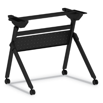 Picture of Flip And Nest Table Base, 32.25w X 23.63d X 28.5h, Black