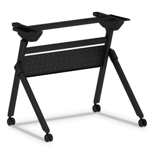 Picture of Flip And Nest Table Base, 32.25w X 23.63d X 28.5h, Black