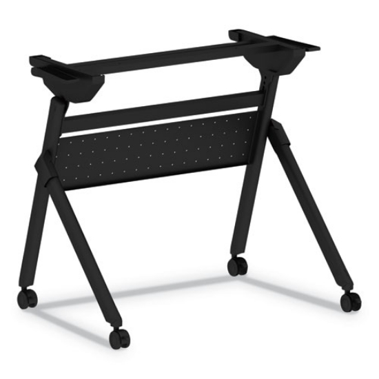 Picture of Flip And Nest Table Base, 32.25w X 23.63d X 28.5h, Black