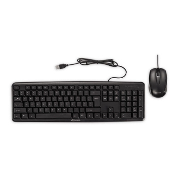 Picture of Slimline Keyboard And Mouse, Usb 2.0, Black