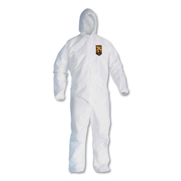 Picture of A20 Breathable Particle Protection Coveralls, Zip Closure, 3x-Large, White