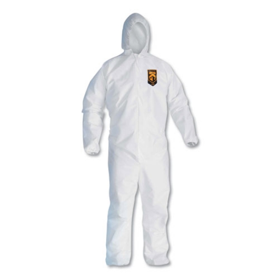 Picture of A20 Breathable Particle Protection Coveralls, Zip Closure, 3x-Large, White