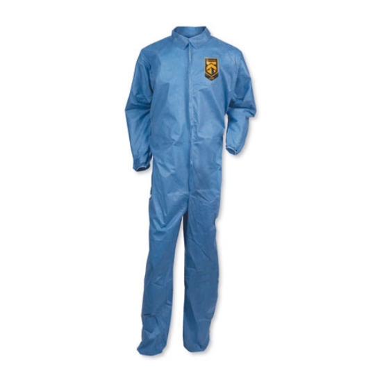 Picture of A20 Breathable Particle Protection Coveralls, Large, Blue, 24/carton