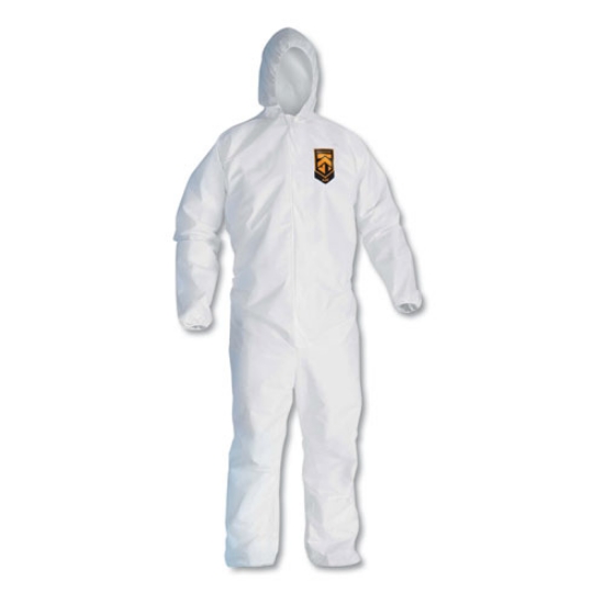 Picture of A20 Breathable Particle Protection Coveralls, Zip Closure, 2x-Large, White