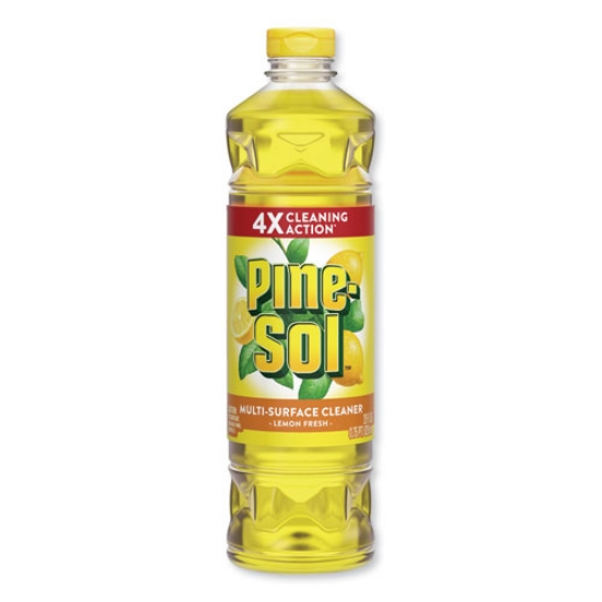 Picture of Multi-Surface Cleaner, Lemon Fresh, 28 Oz Bottle, 12/carton
