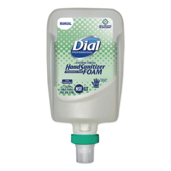 Picture of Antibacterial Foaming Hand Sanitizer Refill For Fit Manual Dispenser, 1.2 L Bottle, Fragrance-Free