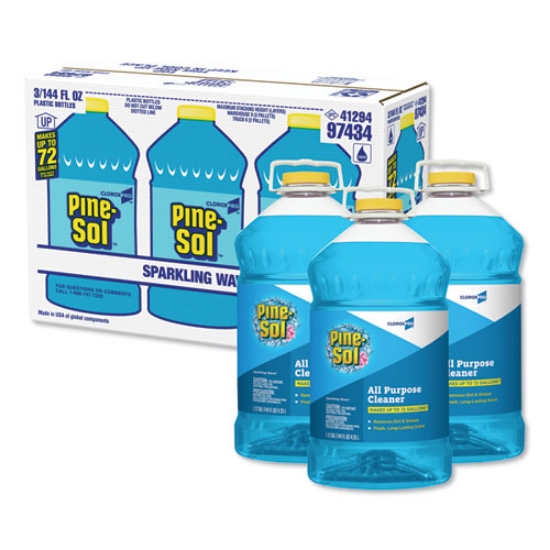 Picture of All Purpose Cleaner, Sparkling Wave, 144 Oz Bottle, 3/carton