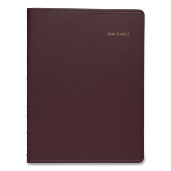 Picture of Weekly Appointment Book, 11 x 8.25, Winestone Cover, 13-Month (Jan to Jan): 2024 to 2025