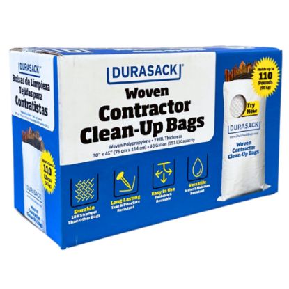 Picture of DURASACK LAM-3045DS2 CNTRCTR BGS OPN WHT 40GL (EA)