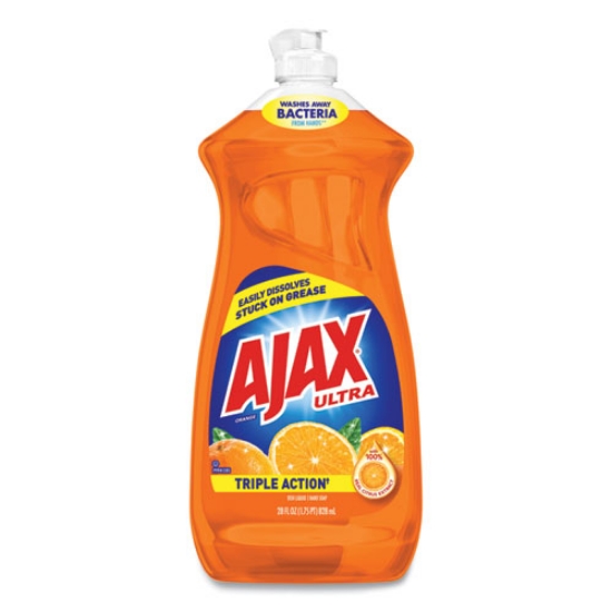 Picture of Dish Detergent, Liquid, Orange Scent, 28 Oz Bottle