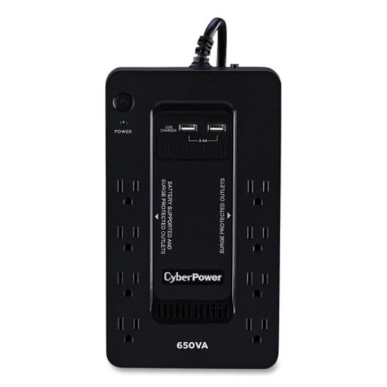 Picture of SX650U UPS BATTERY BACKUP, 8 OUTLETS, 650 VA, 890 J