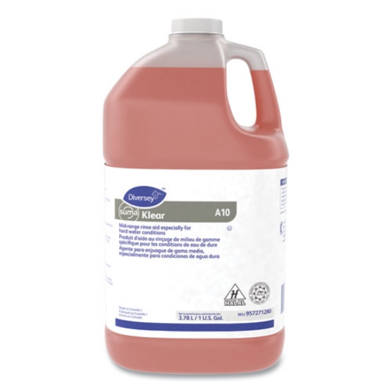 Picture of Suma Klear A10 Rinse Aid, 1 Gal Bottle, 4/carton