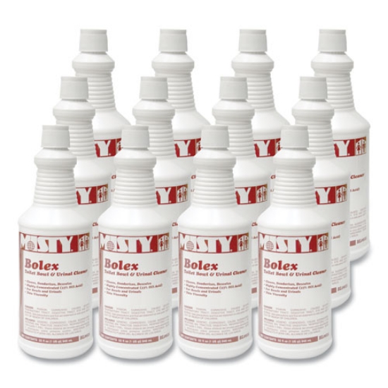 Picture of Bolex 23 Percent Hydrochloric Acid Bowl Cleaner, Wintergreen, 32oz, 12/carton