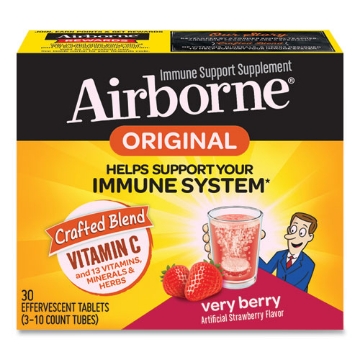 Picture of Immune Support Effervescent Tablet, Very Berry, 30 Count