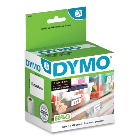 Picture of Lw Multipurpose Labels, 2.75" X 2.12", White, 320 Labels/roll