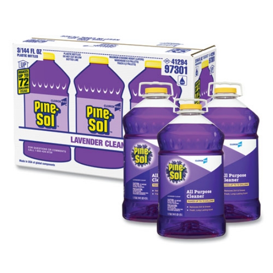 Picture of All Purpose Cleaner, Lavender Clean, 144 Oz Bottle, 3/carton