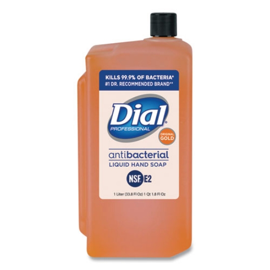 Picture of Gold Antibacterial Liquid Hand Soap, Floral, 1 L, 8/carton