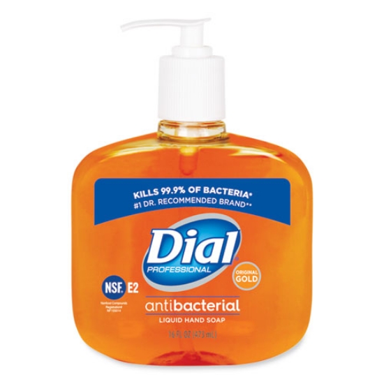 Picture of Gold Antibacterial Liquid Hand Soap, Floral, 16 Oz Pump