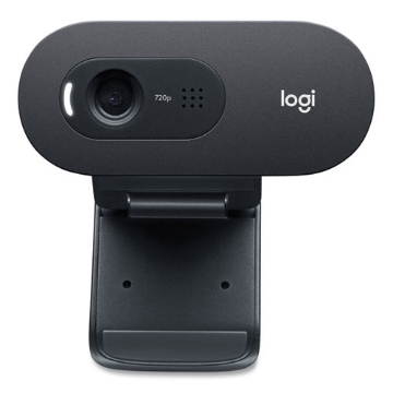 Picture of C505e Hd Business Webcam, 1280 Pixels X 720 Pixels, Black