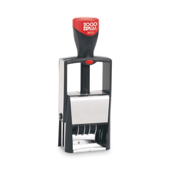 Picture of Self-Inking Heavy-Duty Line Dater, 5 Years, 1.25" x 0.63", Black Ink