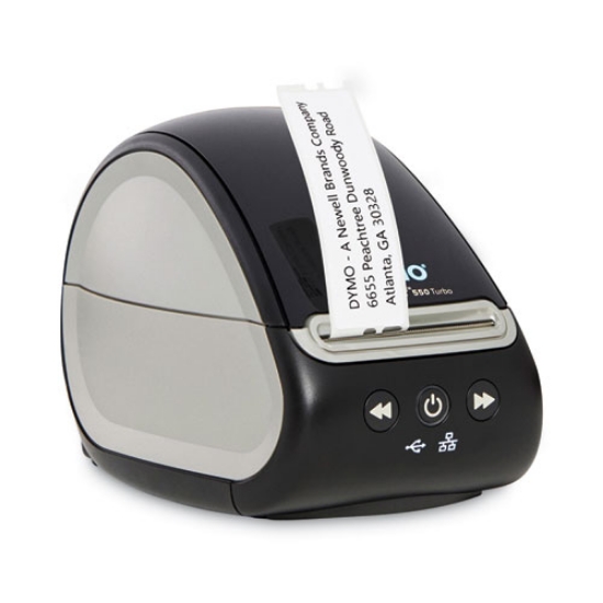 Picture of Labelwriter 550 Turbo Series Label Printer, 90 Labels/min Print Speed, 5.34 X 7.38 X 8.5
