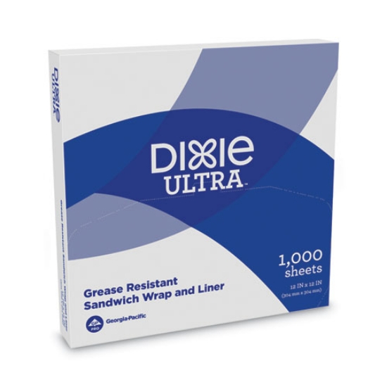 Picture of All-Purpose Food Wrap, Dry Wax Paper, 12 X 12, White, 1,000/carton