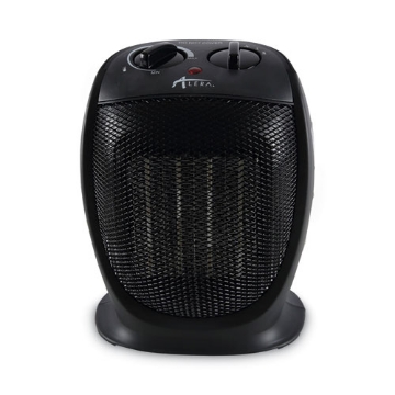 Picture of Ceramic Heater, 1,500 W, 7.12 x 5.87 x 8.75, Black