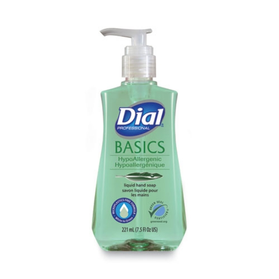 Picture of Basics Mp Free Liquid Hand Soap, Unscented, 7.5 Oz Pump Bottle, 12/Carton