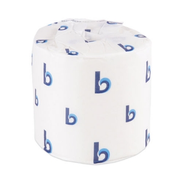 Picture of 1-Ply Toilet Tissue, Septic Safe, White, 1,000 Sheets, 96 Rolls/Carton