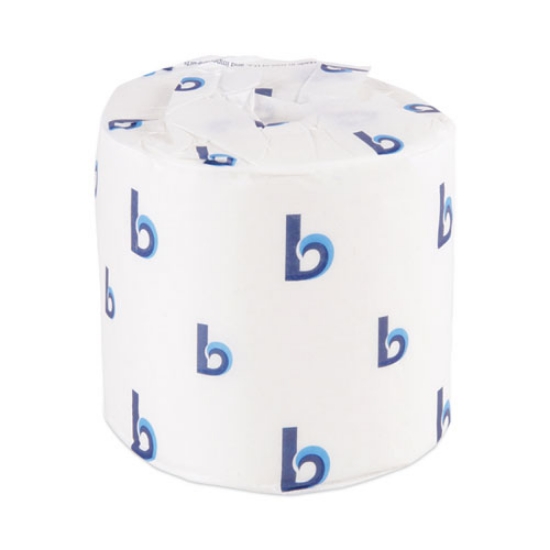 Picture of 1-Ply Toilet Tissue, Septic Safe, White, 1,000 Sheets, 96 Rolls/Carton