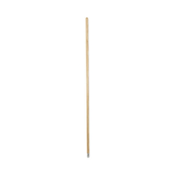 Picture of Lie-Flat Screw-In Mop Handle, Lacquered Wood, 1.13" dia x 60", Natural