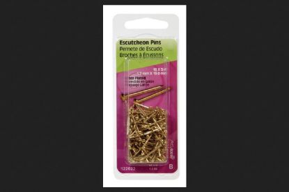 Picture of HILLMAN 122624 ESCUTCHEON3/4X14BRS PLTE (PK-6-EA)