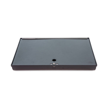 Picture of Plastic Currency and Coin Tray, Coin/Cash, 10 Compartments, 16 x 11.25 x 2.25, Black
