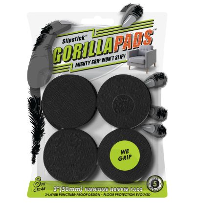 Picture of CBD CONSOLIDATED LLC CB144 GRIPER PAD ROUND BLK 2"L (EA)