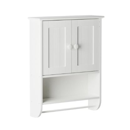 Picture of Zenna Home 9114W COTTAGE WALL CABINET WHT (EA)