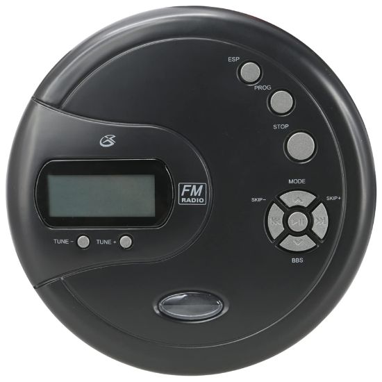 Picture of GPX PC332B PRSNL CD PLAYER/FM RADIO (EA)