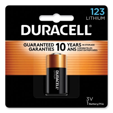 Picture of Specialty High-Power Lithium Battery, 123, 3 V