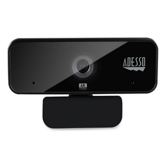 Picture of Cybertrack H6 4k Usb Fixed Focus Webcam With Microphone, 3840 Pixels X 2160 Pixels, 8 Mpixels, Black