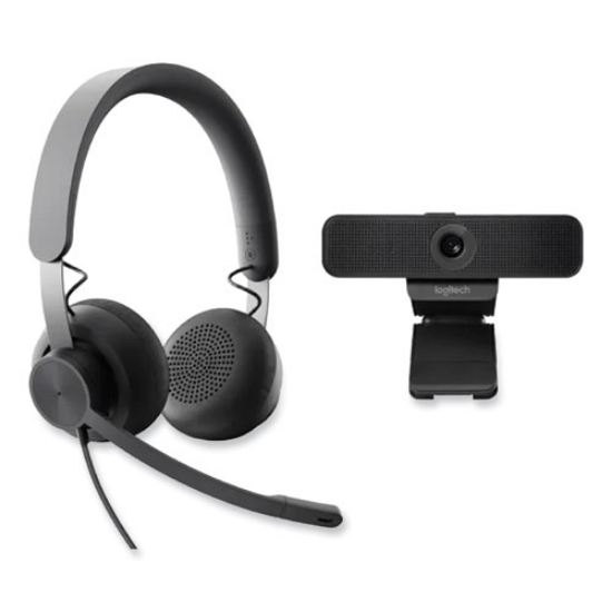 Picture of C925e/zone Wired Personal Video Collaboration Kit, 1920 X 1080 Pixels, Graphite