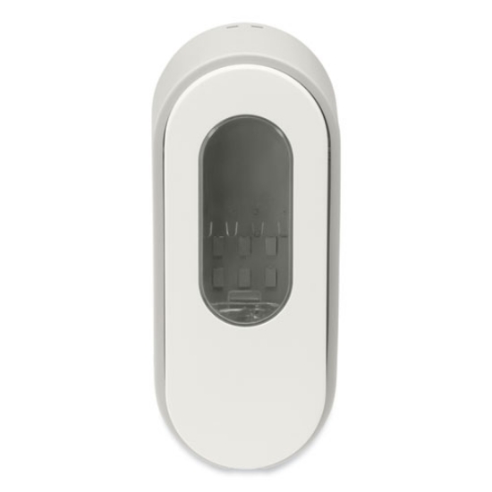 Picture of Versa Dispenser for Pouch Refills, 15 oz, 3.75 x 3.38 x 8.75, Light Gray/White, 6/Carton